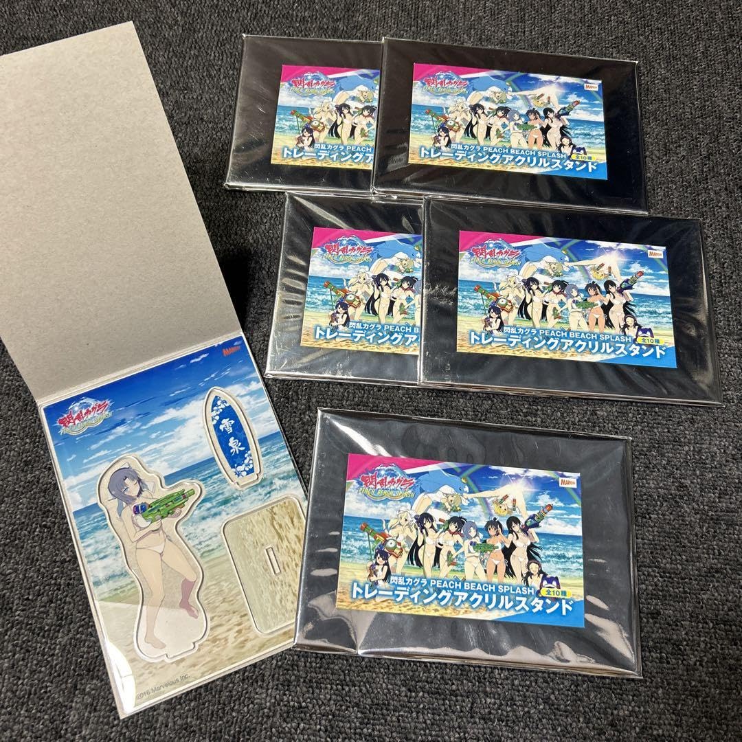 閃乱カグラトレーディングアクリルスタンド5枚